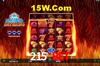 Interface moderna da plataforma 215 Bet